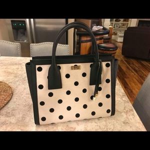 Kate spade Elsie Street Polka Dot purse.